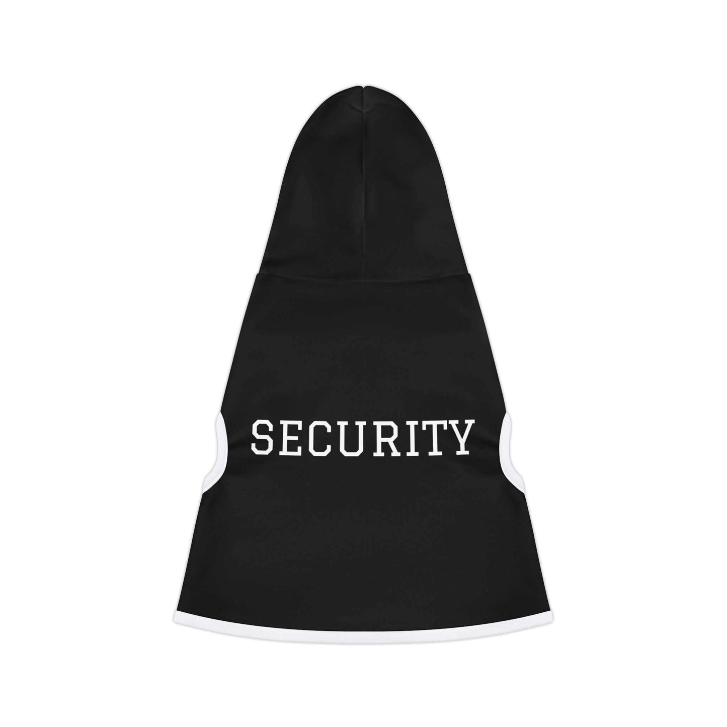 Security Pet Hoodie | Custom Pet Apparel for Stylish & Adorable Pets.