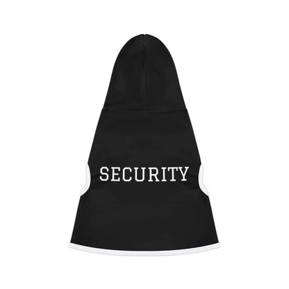 Security Pet Hoodie | Custom Pet Apparel for Stylish & Adorable Pets.