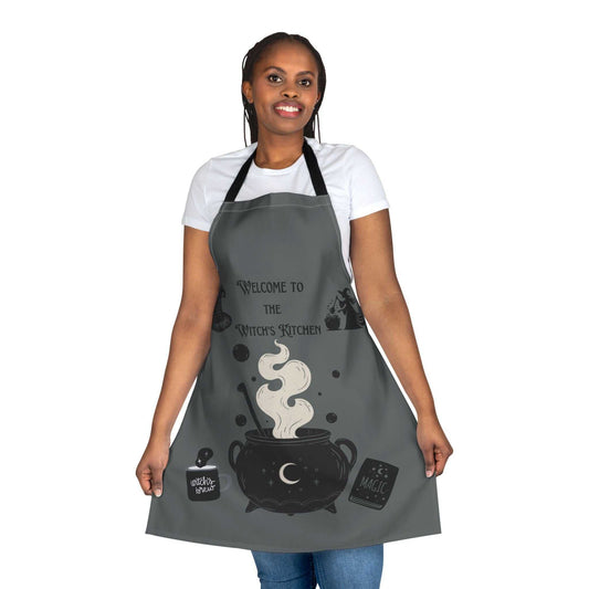 Kitchen Witch Apron – Enchanting Magical Potions & Brews Design Gift