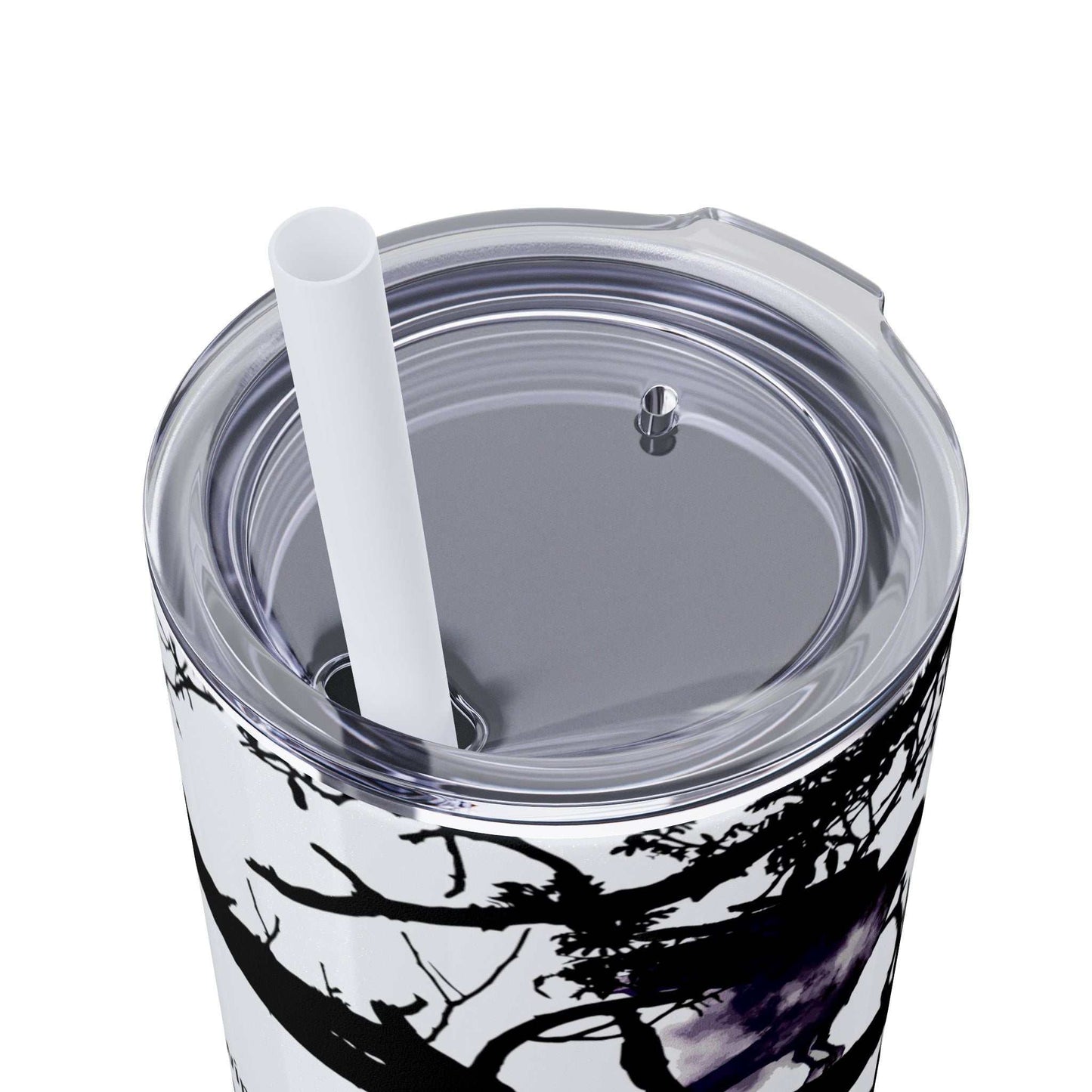 Tumbler Raven Tree design