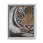 Tiger Matte Canvas framed art with wild tiger design, ideal for jungle-themed decor and animal lovers.