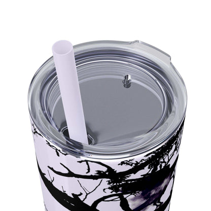 Tumbler Raven Tree design
