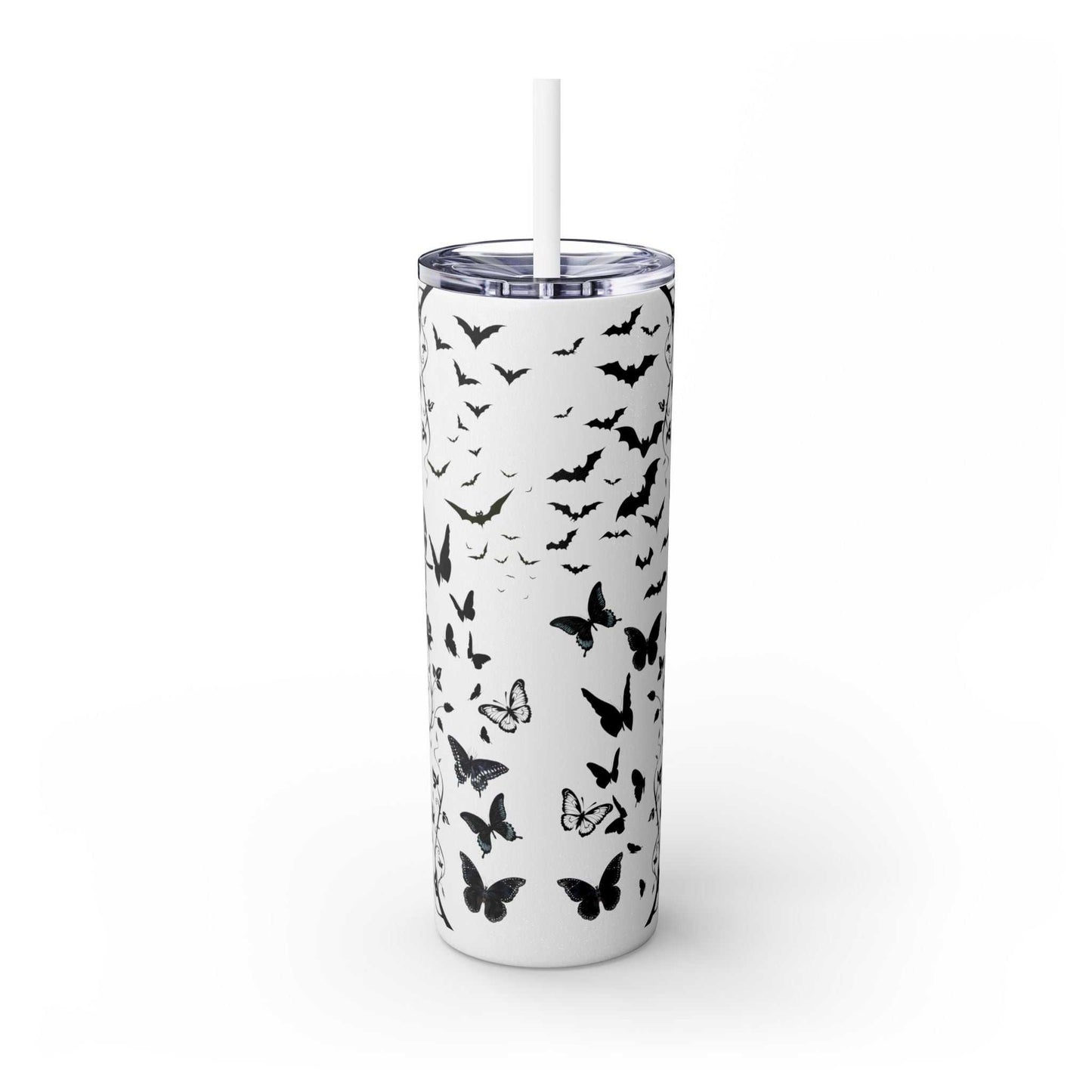 Gothic Skull Tumbler, Stylish Halloween Drinkware, Unique Gift for Spooky Lovers, Customizable Travel Mug, Perfect for Parties