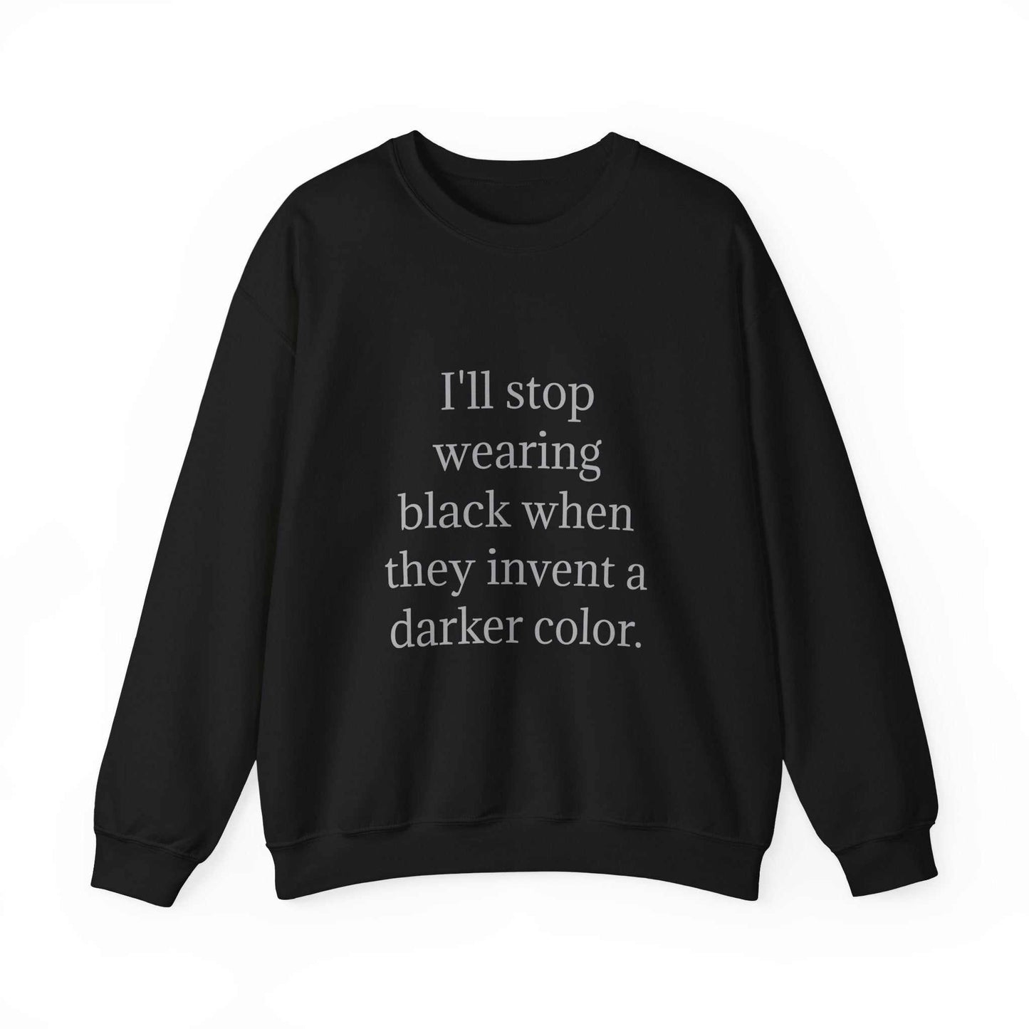 The "Vantablack Visionary" Sweatshirt