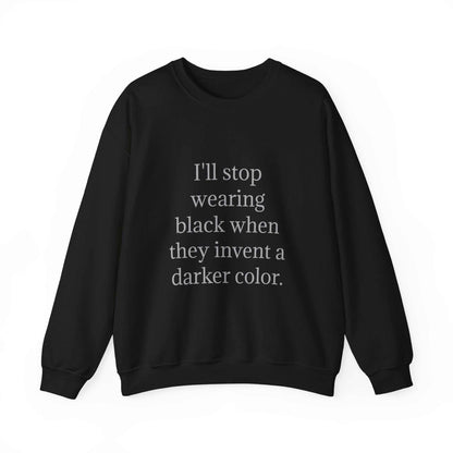 The "Vantablack Visionary" Sweatshirt
