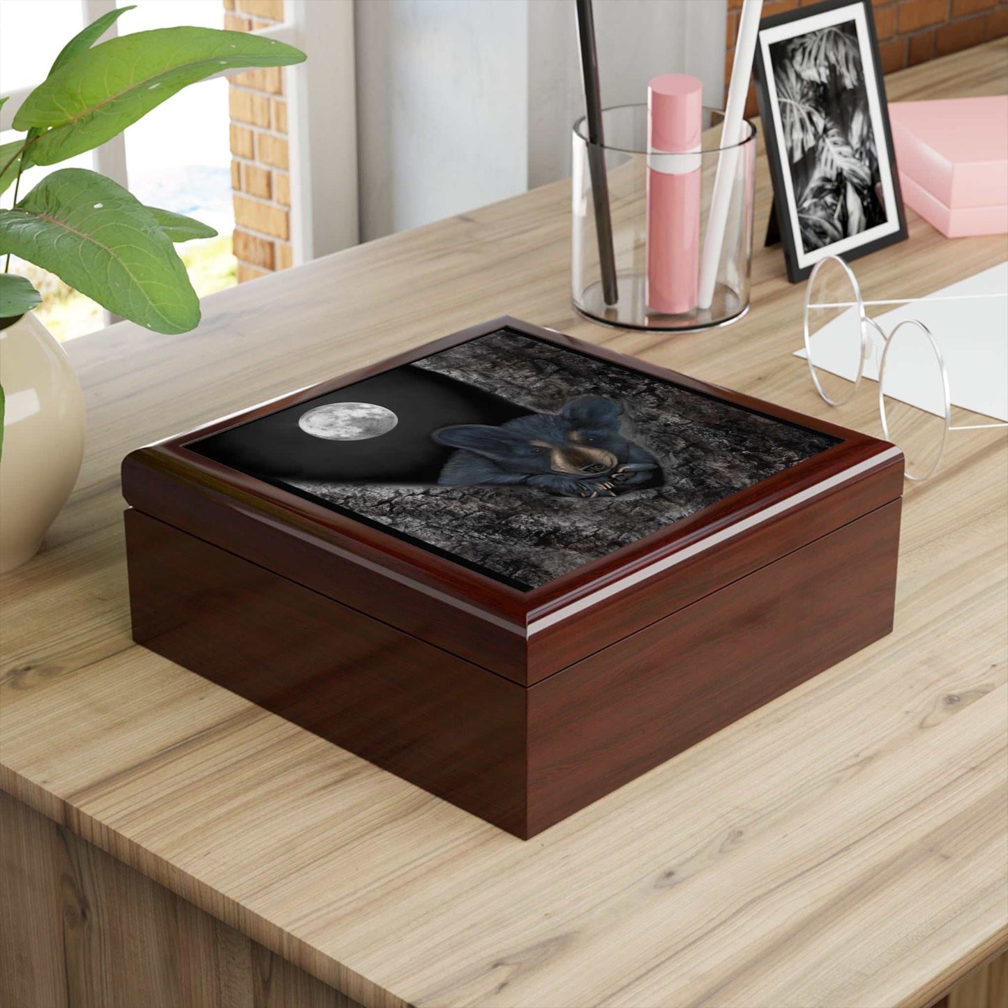 Bear Cub Jewelry Box