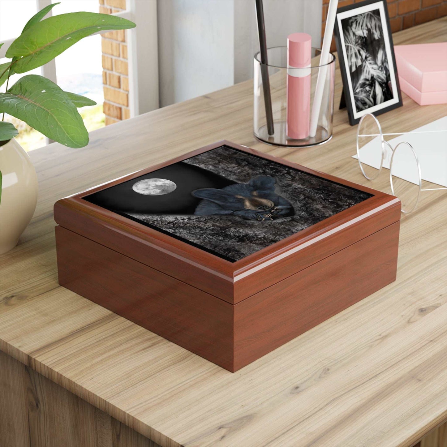 Bear Cub Jewelry Box