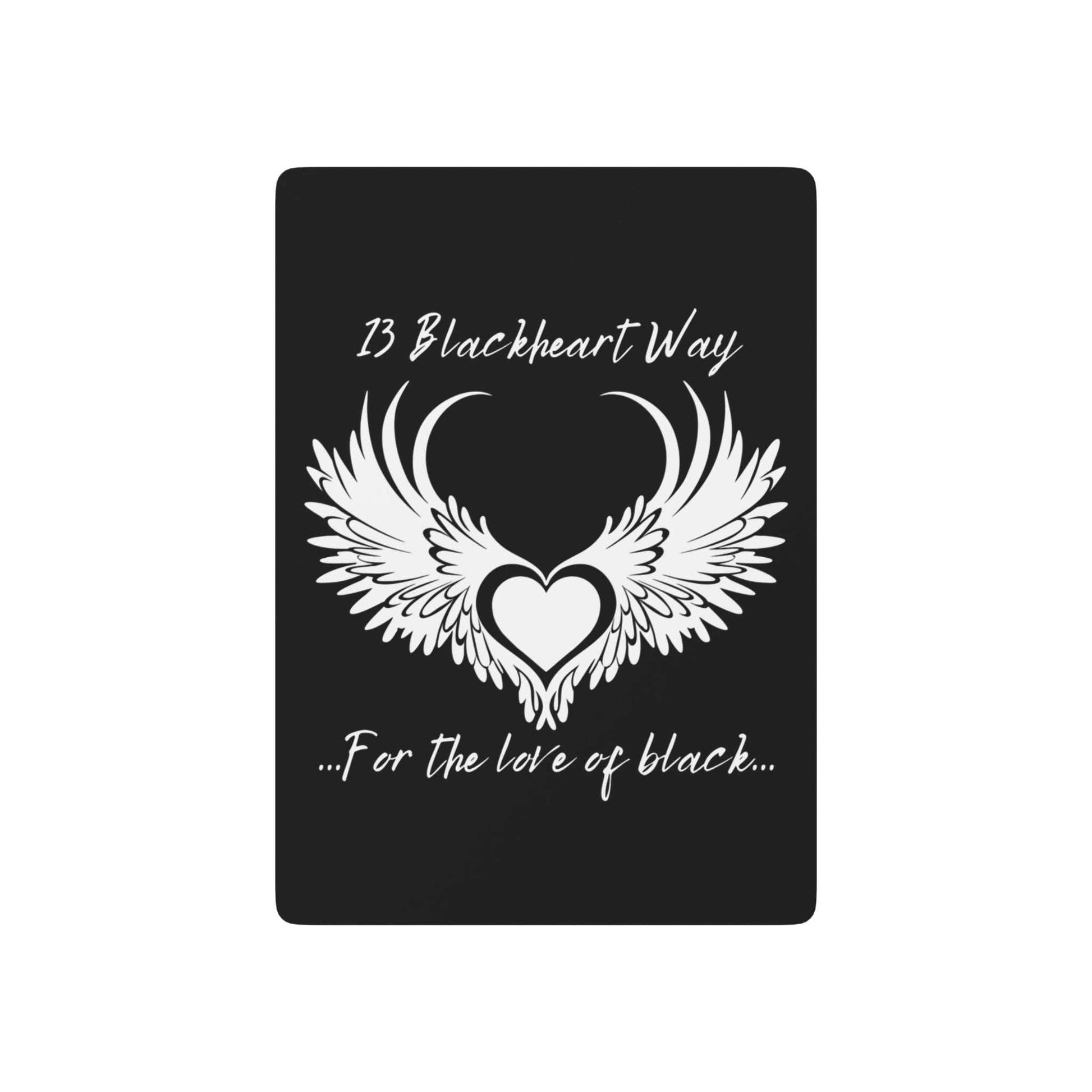 Poker Playing Cards | 13 Blackheart Way Logo – Elevate Your Game Style