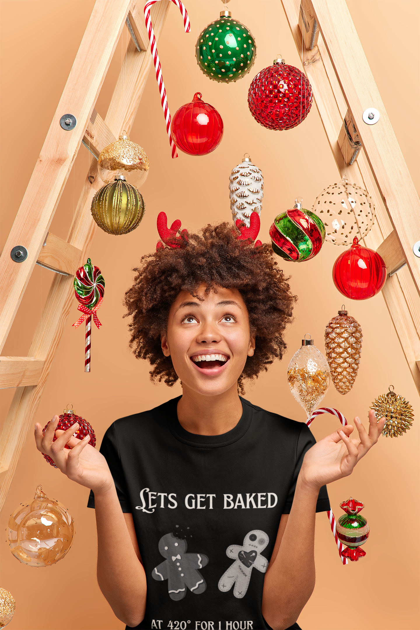 Lets Get Baked Holiday T-shirt