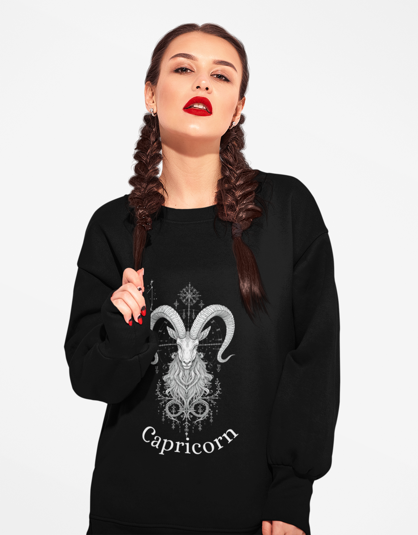 The "Emotional Fortress" Capricorn Sweatshirt