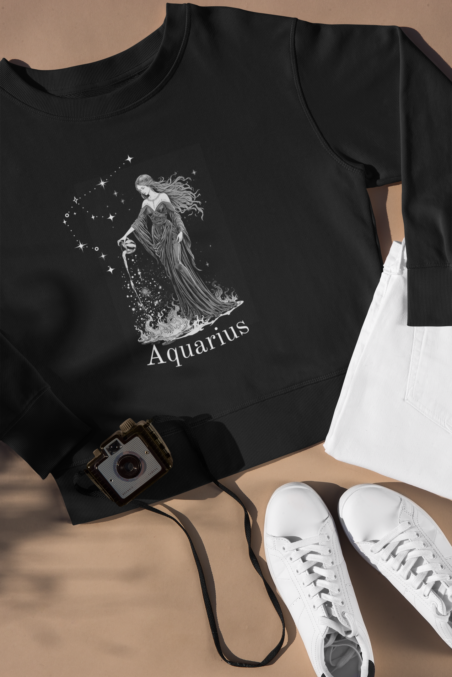 The "Cosmic Exile" Aquarius Sweatshirt