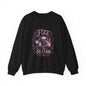 "Fizz the Season" Champagne Holiday Sweatshirt