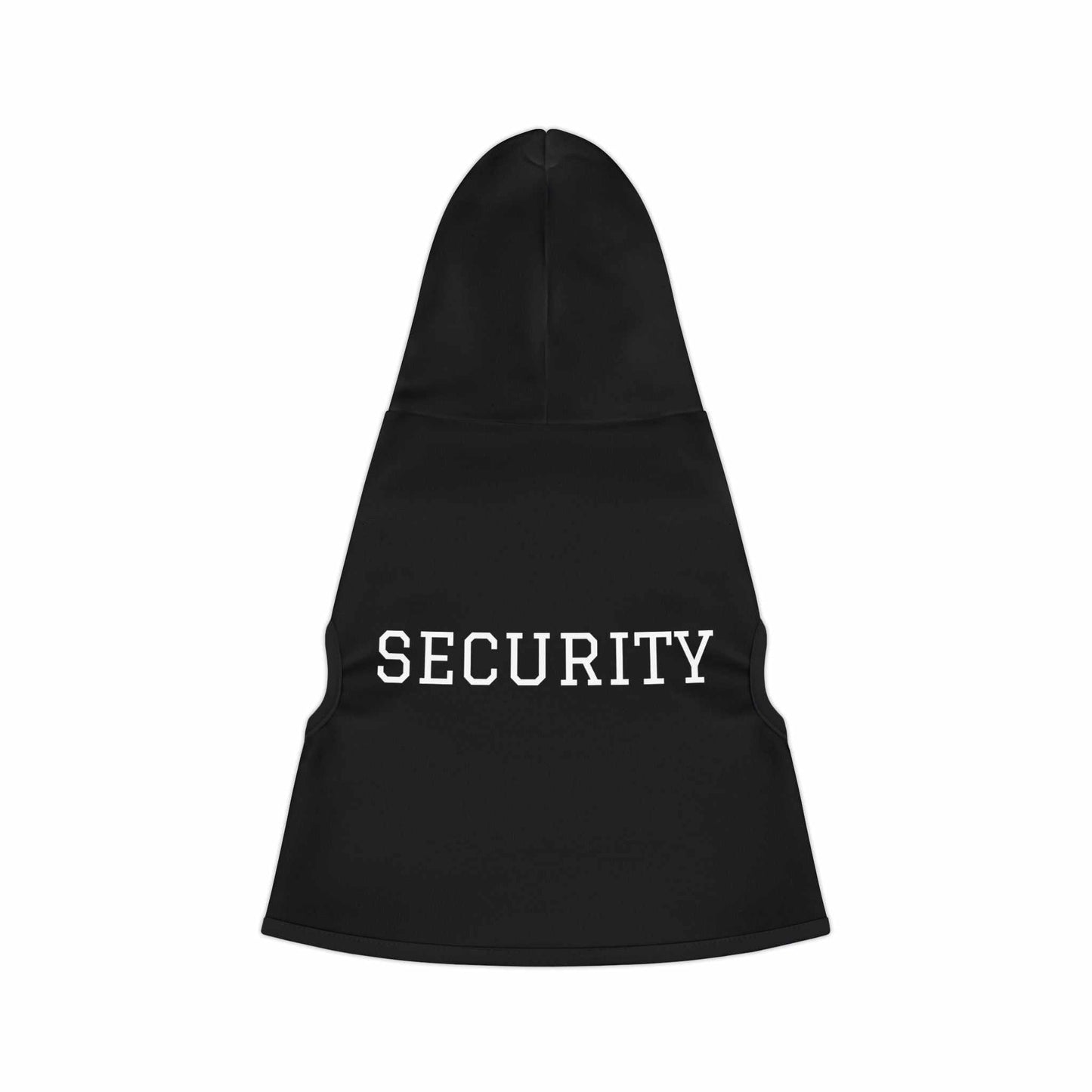 Security Pet Hoodie | Custom Pet Apparel for Stylish & Adorable Pets.