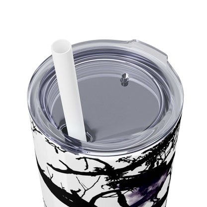 Tumbler Raven Tree design