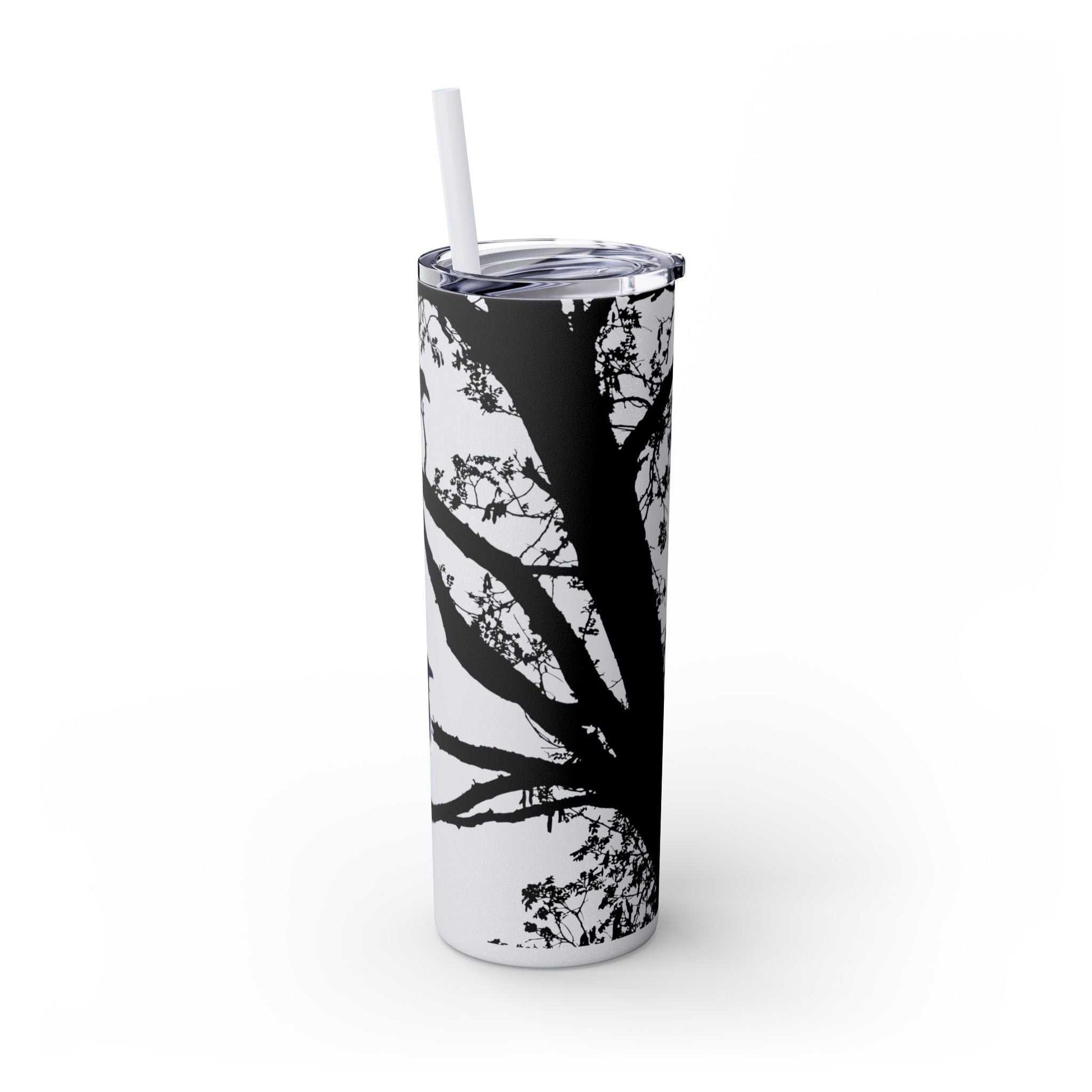 Tumbler Raven Tree design