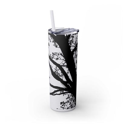 Tumbler Raven Tree design