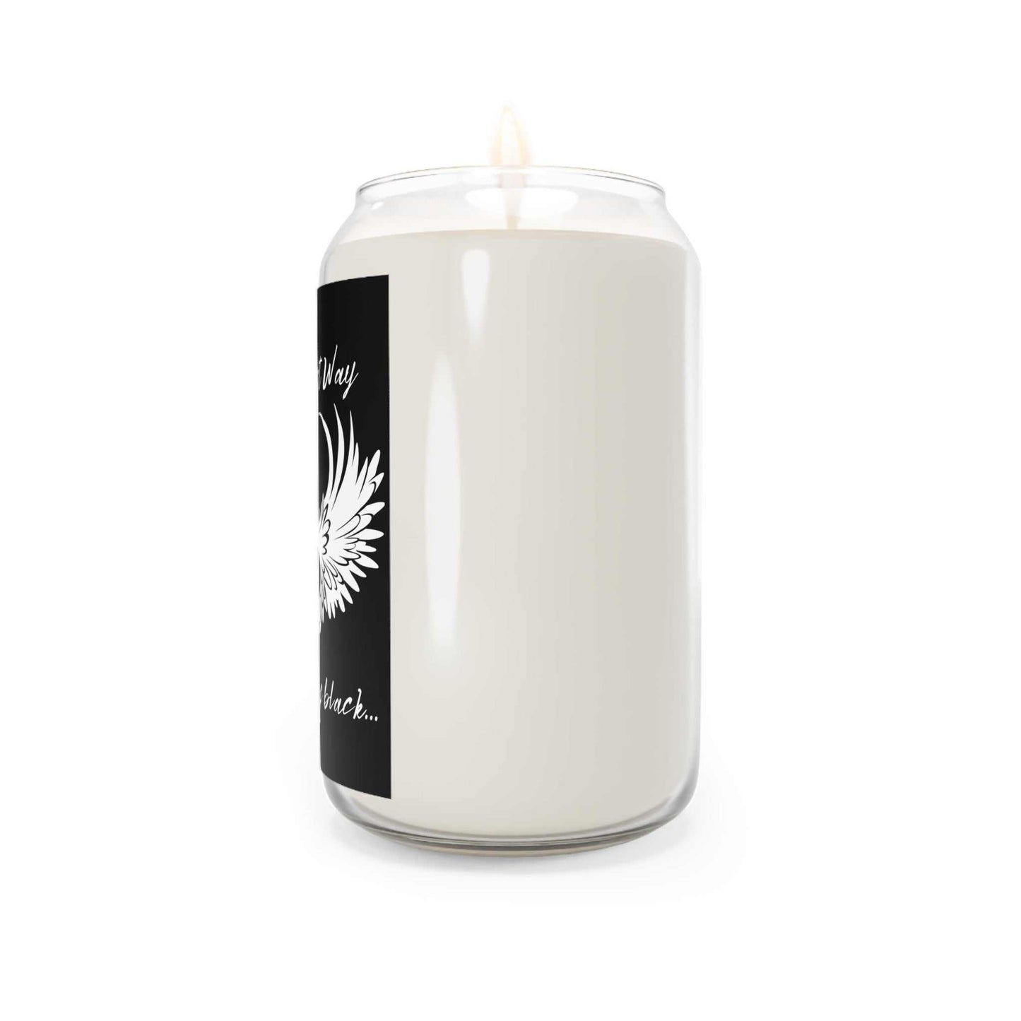 The "Basic, But Make It Goth" Candle