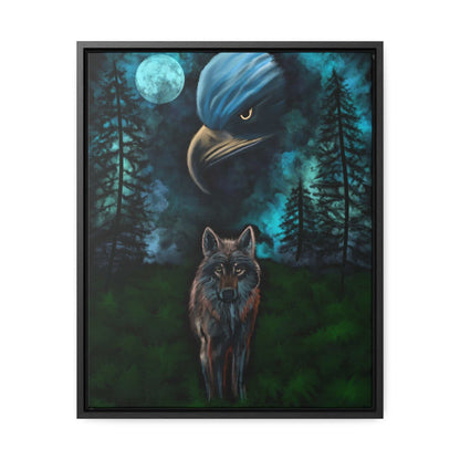 Mystical Wildlife Canvas Art